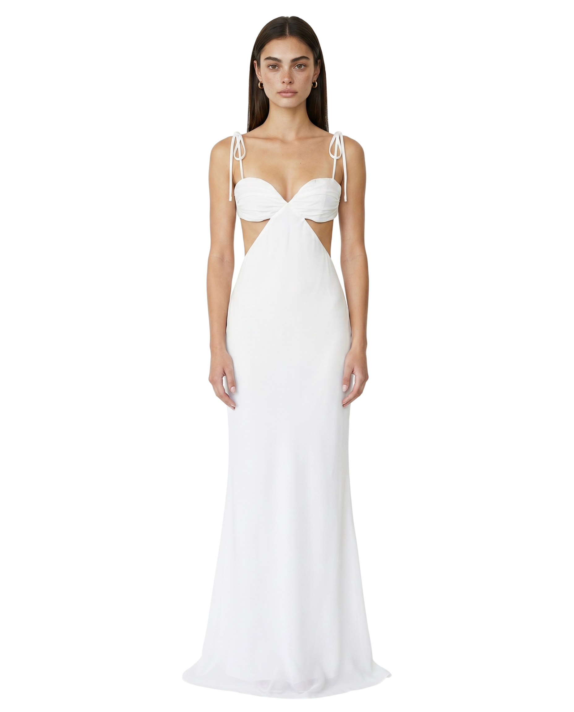 IRIS DRESS - White