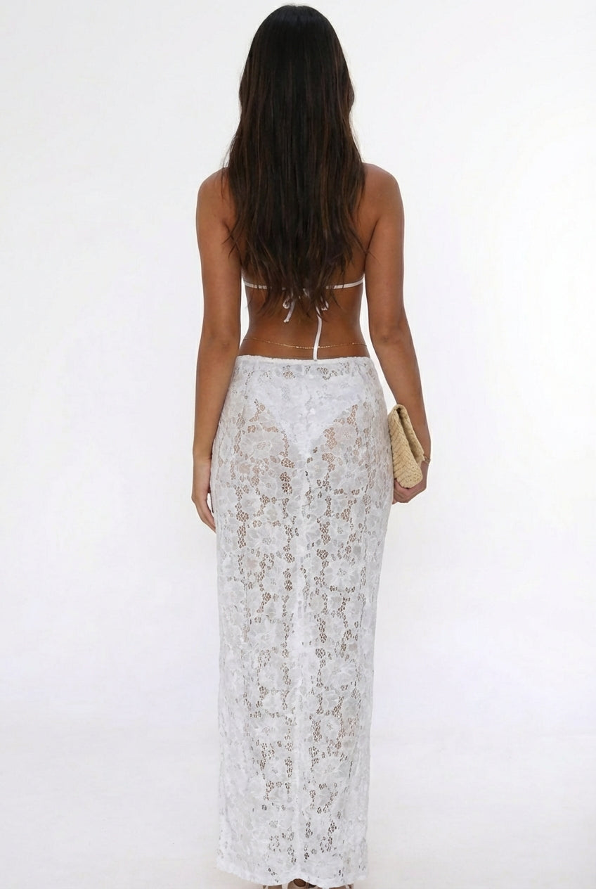 Luna Dress - White