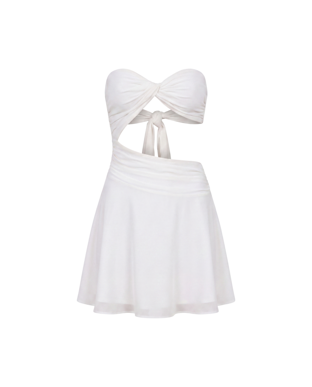 BELL DRESS - White