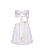 BELL DRESS - White
