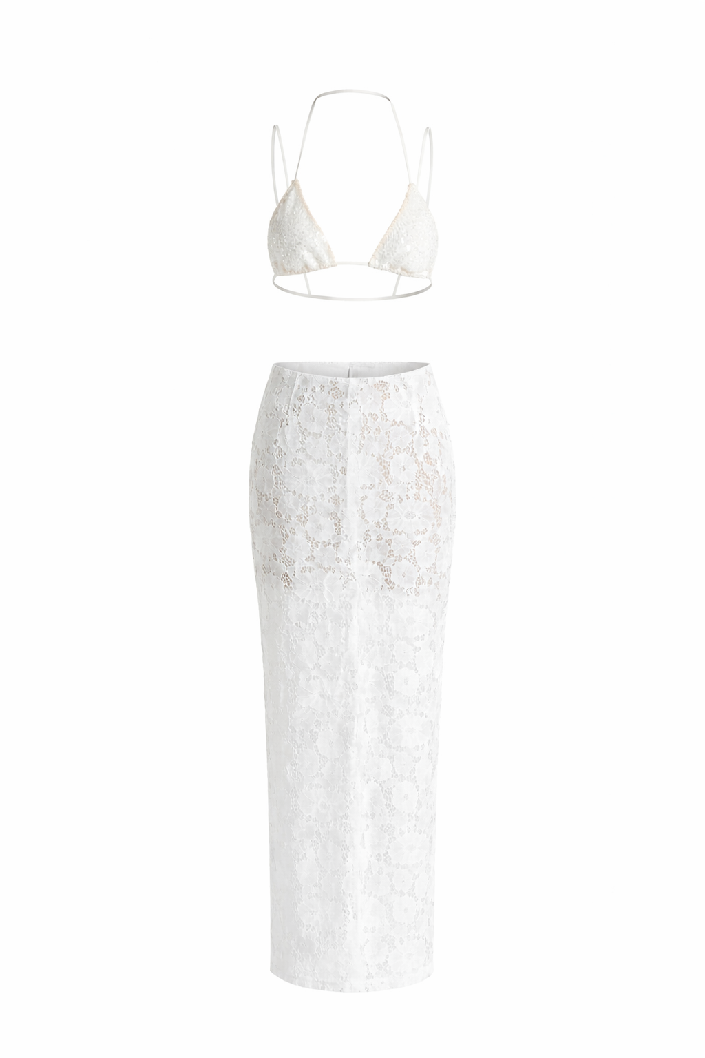 Luna Dress - White