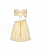 BELL DRESS - Yellow