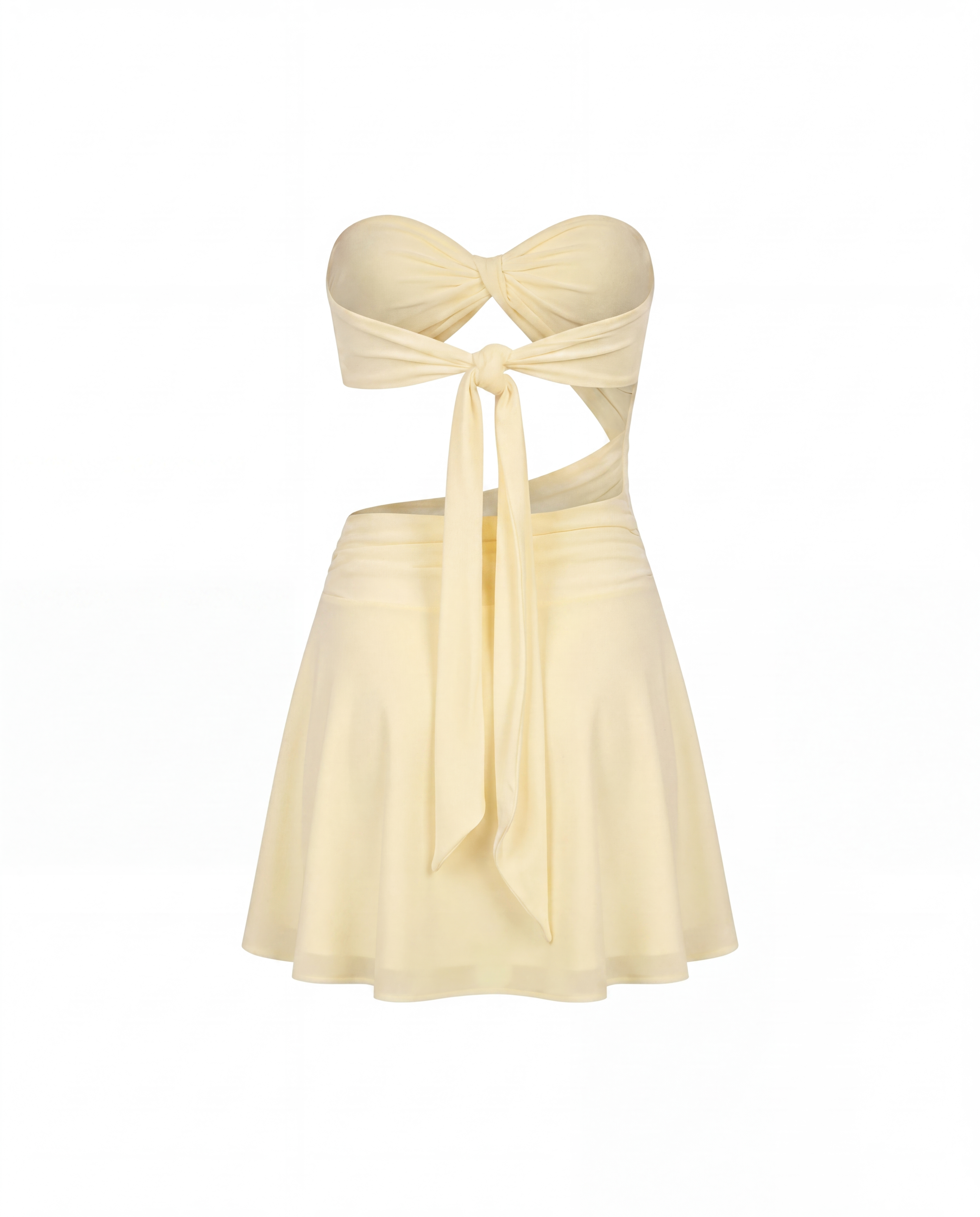 BELL DRESS - Yellow