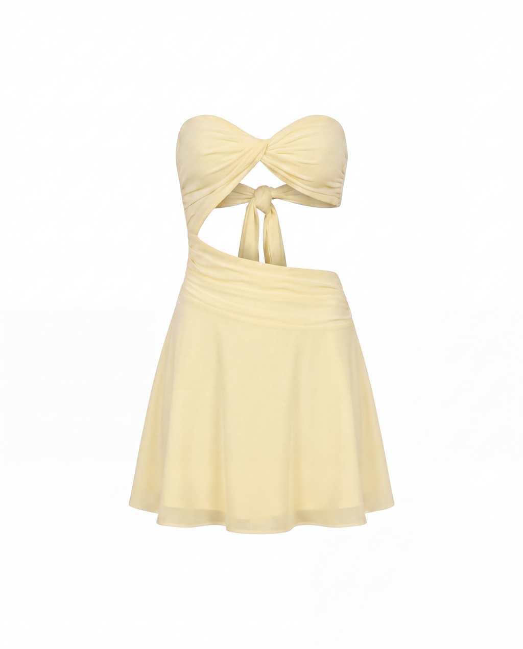 BELL DRESS - Yellow