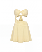BELL DRESS - Yellow